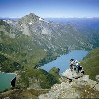 Stuwmeren bij Kaprun